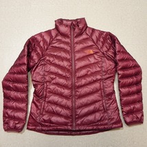 中古 古着 ノースフェイス THE NORTH FACE ダウンジャケット 550フィル【WOMENS S】レディース エンジ色系 ★b_画像1