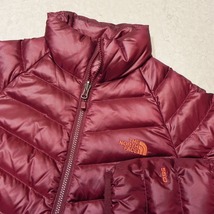 中古 古着 ノースフェイス THE NORTH FACE ダウンジャケット 550フィル【WOMENS S】レディース エンジ色系 ★b_画像2