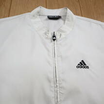 美品★adidas golf アディダス・ゴルフ　ハーフジップ・プルオーバー半袖ウィンドジャケット/スニード/リップストップ/Lサイズ_画像4