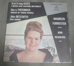 モーリン・フォレスター/歌曲集♪ カナダ70年代セレクトステレオ未開封保存品