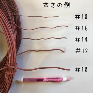 盆栽 銅線 なまし銅線 焼きなまし １kg １６番線 盆栽道具 針金 ハリガネ 盆栽用針金の画像4