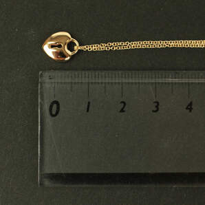 Tiffany&Co. ティファニー ハートロック ネックレス K18PG 18金 ピンクゴールド 20552の画像6