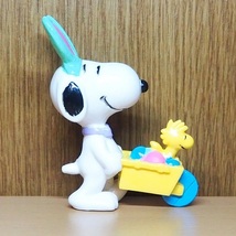 スヌーピー　イースター　ウッドストック　カート　PVC　フィギュア　USA　SNOOPY_画像3