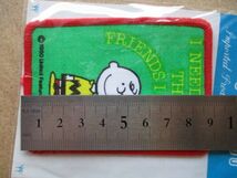 80s PEANUTS チャーリー・ブラウン ワッペン/スヌーピーSNOOPYピーナッツ昭和レトロvintage古いアップリケPATCHビンテージEnjoy Wappen S14_画像9