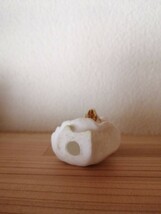 ヴィンテージ　天使　置き物　フィギュリン　陶器　日本製　楽器　シンバル　加藤工芸　レトロ雑貨　洋風　フィギュア　人形　鳥　オブジェ_画像5