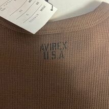 1円スタート！AVIREX USA アビレックスタグ付長袖Tシャツ_画像5