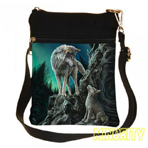 .- shoulder bag - Guidance / man and woman use / Wolf / Wolf / oo kami