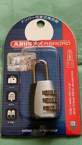 セット ABUS 新品 ダイヤル施錠 ダイヤル式 鍵 南京錠 ダイヤル設定式