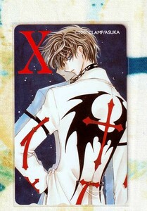 (Y50-3) CLAMP X (エックス) ASUKA テレカ