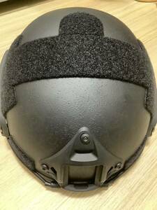 FAST BALLISTIC MARITIME HELMET black Mali time bulletproof helmet PE made NIJ standard III-A black special squad 