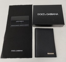 新品 ドルチェ＆ガッバーナ カード 名刺入れ 黒 DOLCE＆GABBANA NERO D&G カード入れ_画像6