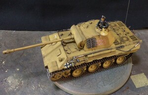 タミヤ1/35 パンサー中戦車塗装済み完成品