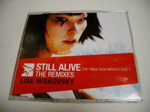 MaxiCD Lisa Miskovsky 「Still Alive The Remixes」ミラーズエッジ