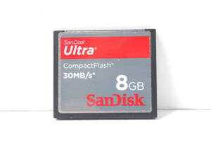 極上品★SanDisk サンディスク コンパクトフラッシュカード 8GB ★3492