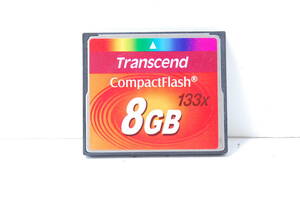 極上美品★ Transcend トランセンド コンパクトフラッシュカード 8GB ★3495