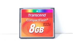極上美品★ Transcend トランセンド コンパクトフラッシュカード 8GB★3496
