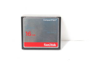 極上品★SanDisk サンディスク コンパクトフラッシュカード 16GB ★3497
