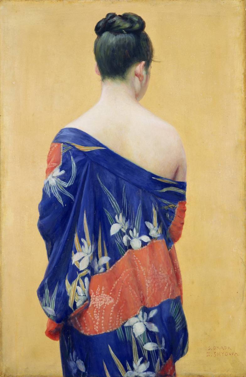 Nouvelle impression de haute qualité des vêtements Iris de Saburosuke Okada Grand format A3 Sans cadre Prix spécial 1800 yens (frais de port inclus) Achetez-le maintenant, Ouvrages d'art, Peinture, autres