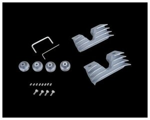 ■フィンタイプ ヘッドボルトカバー シルバー 04y- スポーツスター