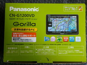 Panasonic　CN-G1200VD　Gorilla　ポータブルカーナビゲーション　【難有り】