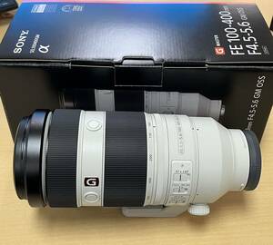 新品同様品　SONY FE 100-400mm F4.5-5.6 GM OSS SEL100400GM　ソニー