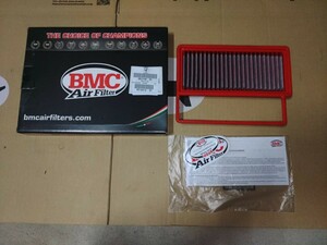 中古品 アバルト BMCエアフィルター クリーニング済です 。FIAT フィアット ABARTH MOPAR FCA 500 595 695 フィルター 純正品