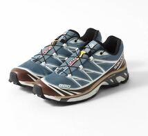 ★新品 箱無し タグ無し SALOMON サロモン XT-6 ブルー 26.5㎝ UK8★_画像1