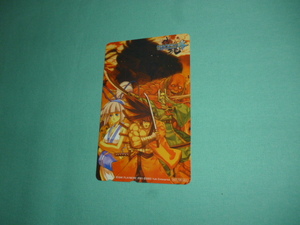  Samurai Spirits 0 telephone card telephone card 