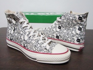 新品未使用 日本製 CONVERSE ALL STAR AS RETRO IGLOO HI WHITE US9 27.5cm コンバース オールスター ハイ イグルー 有田昌史 コラボ