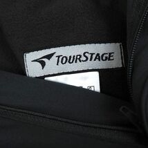 P711 新品 TOURSTAGE ツアーステージ 裏起毛フリース ストレッチ ボンディング パンツ L チャコールグレー_画像4