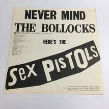 ★D11497【美品】Sex PisTOLS セックス・ピストルズ/レコード/NEVER MIND THE BOLLOCKS 勝手にしやがれ/YX-7199-AX/LP 12インチ/ケース付き_画像6