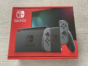 【新品未使用】Nintendo Switch Joy-Con(L)/(R) グレー　[店舗印なし]　ニンテンドースイッチ本体