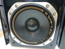 管理0946 KENWOOD ケンウッド LS-X 700 スピーカーペア 本体のみ エッジ劣化(L) オーディオ機器 音響機器 音出し確認済み 現状品_画像3
