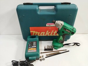 管理1042 makita マキタ 充電式 インパクトドライバ M692DWSP DC12V 充電器 DC1414 バッテリー欠品 専用ケース 電動工具