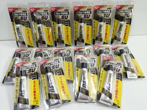 管理1050 KONISHI コニシ ボンド ウルトラ多用途 SU プレミアムハード/ソフト 25ml ブラック まとめ 長期保管 未使用