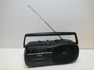 管理1250 aiwa アイワ RM-21 ラジオカセットレコーダー ラジカセ FM AM 短波 97年製 動作確認済み ジャンク
