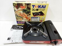 管理1105 TOKAI カセットコンロ コン郎 TC-30VH ハイパワー 高火力3.5kW 未確認 現状品_画像1