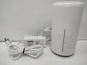 管理1334 HUAWEI au Speed Wi-Fi HOME L02 無線LANルーター HWS33MWA 通電確認済み