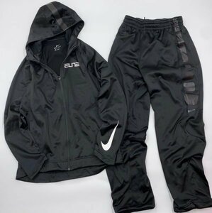 NIKE ナイキ バスケ エリート パーカー & パンツ セット 上下 904439 904441 -010 黒 M