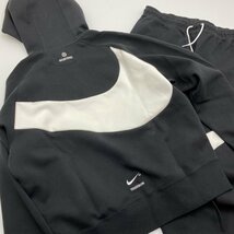 ●新品●NIKE ナイキ テック フリース フーディ & パンツ セット 上下 DD8223 DH1024 -010 黒 2XL_画像4