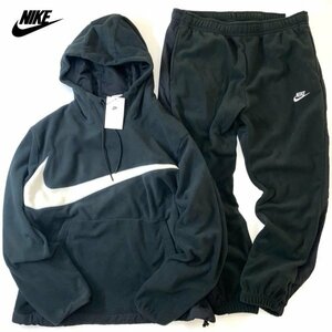 NIKE ナイキ ビッグスウッシュ フリース フーディ & パンツ セット 上下 DQ4897 DD4893 -010 黒 XL