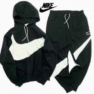 ▲新品▲NIKE ナイキ テック フリース フーディ & パンツ セット 上下 DD8223 DH1024 -010 黒 2XL