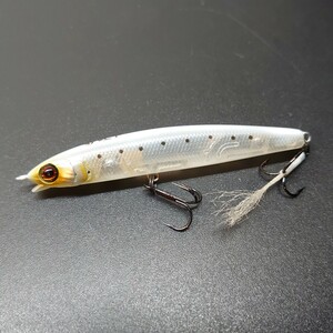 【定形外120円】ジャッカル セイラミノー 70F ホワイト系 JACKALL SEIRA MINNOW 70 F 静乱