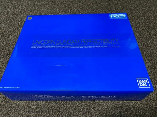 RG ユニコーンガンダム ペルフェクティビリティ ガンダムUC Blu-ray BOX Complete Edition同梱品