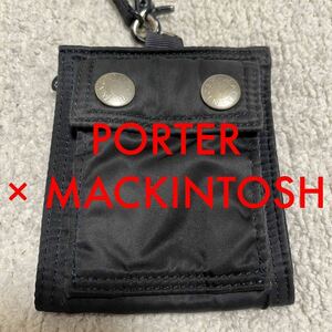 PORTER MACKINTOSH ナイロンウォレット 二つ折り財布 ｜ マッキントッシュ ポーター 別注