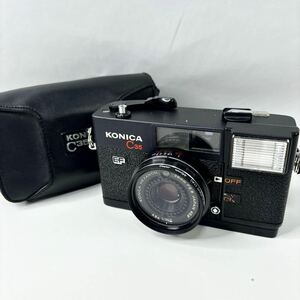 【1円出品】KONICA フィルムカメラ コニカ カメラ レンズ HEXANON 38mm F2.8 46φ EF C35 (615)