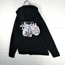 【STUSSY(ステューシー)】ダイヤモンドロゴ　ジップアップパーカー_画像2