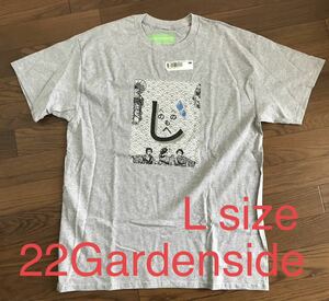 【新品・未使用】 ☆ price tag 付き！！ 22Gardenside Tシャツ　L size☆ 