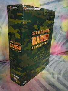 【DVD】 STALLONE RAMBO TRILOGY SET ランボー/怒りの脱出/怒りのアフガン 3枚セット