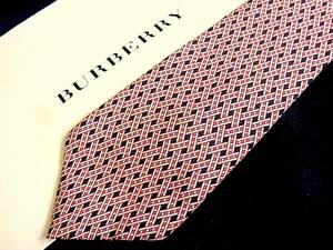 Y0067Y●美品●バーバリー【BURBERRY】ネクタイ●